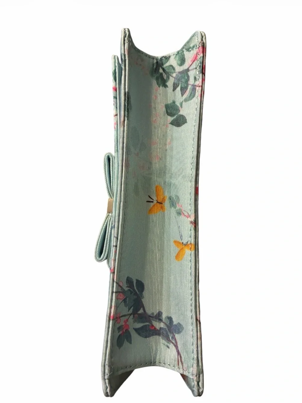NWOT Ted Baker Hania Floral Evening Clutch Crossbody Bag Purse Rare Color